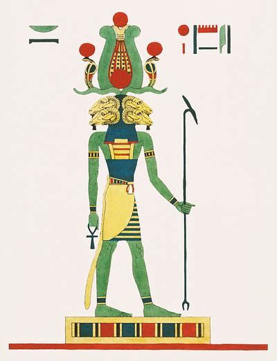 Amon, Amon-ra illustration from Pantheon Egyp.. | Free public domain illustration - 420781