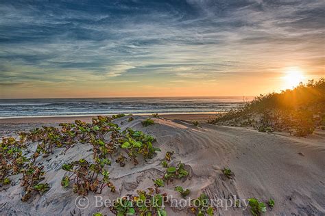 Sand Dunes at Sunrise