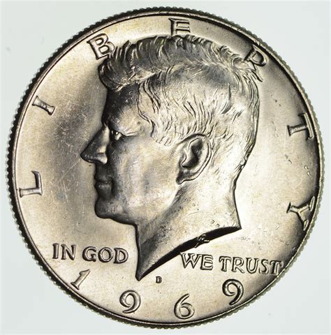 1969-D Denver Minted 40% Silver Kennedy Half Dollar | Property Room