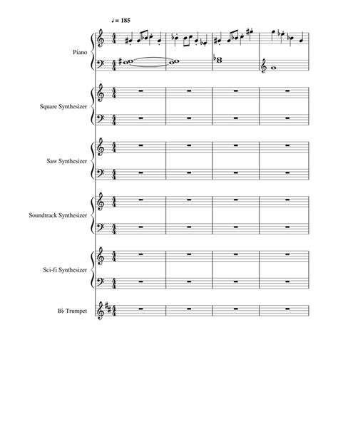 UNDERTALE - Finale Sheet music for Piano, Synthesizer, Trumpet ...