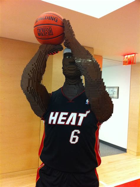 Lego Lebron James | NBA Headquarters, NYC. | Robert Occhialini | Flickr