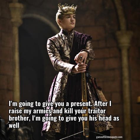 Game Of Thrones Fans: Game Of Thrones King Joffrey Quotes