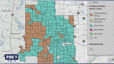 A breakdown of the votes in the 5th District DFL primary