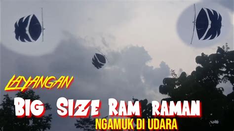 layangan big size Ram Raman Ngamuk di Udara - YouTube