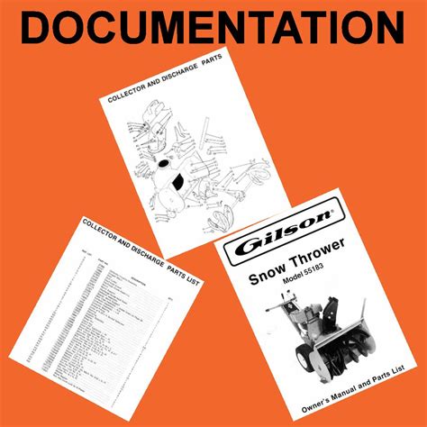 Gilson Snowblower Parts Diagram Model Manual - Wiring Site Resource