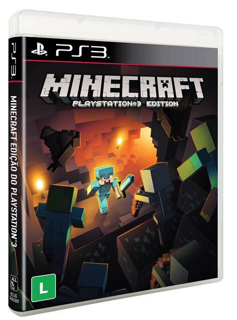 Versão em disco de Minecraft: PS3 Edition é lançada no Brasil por R$ 79,00 - Filial dos Games