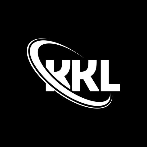 logotipo de kkl. letra kkl. diseño del logotipo de la letra kkl ...