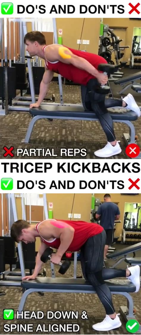 Tricep Kickbacks Proper Form | Video & Guide