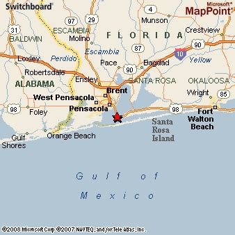 Where is Gulf Breeze, Florida? see area map & more