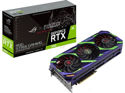 เอซุสเปิดตัวการ์ดจอ ASUS GeForce RTX 3090 ROG STRIX EVANGELION Edition ...