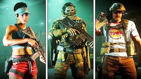 All Operator Skins and Outfits in Call of Duty: Modern Warfare 2 - YouTube