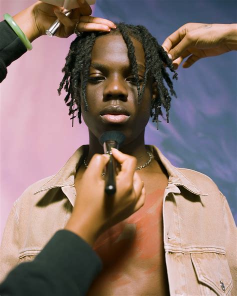 Rema, prepared for takeoff | The FADER