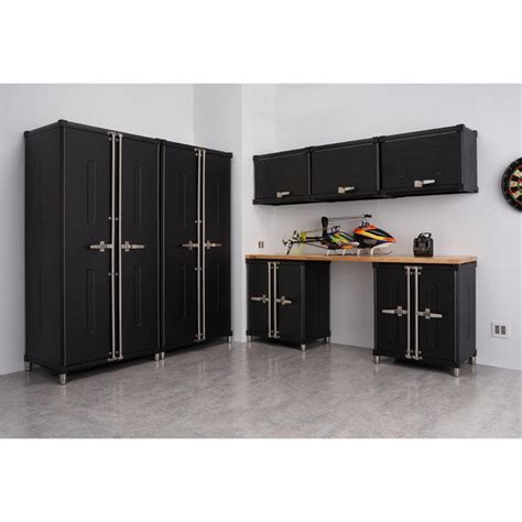 Trinity PRO 8-Piece Garage Cabinet Set Black TSNPBK-0614 – Garage ...