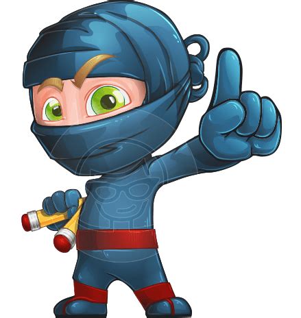 Ninja Vector Cartoon Characters | Ultimate Packs by GraphicMama | GraphicMama