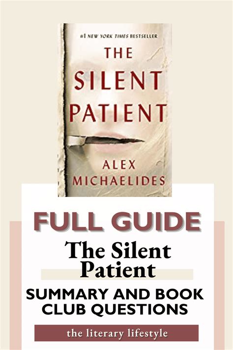 The Silent Patient Summary and Ending Explained (+PDF)