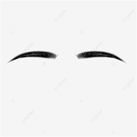 Eyebrow Clip Art, Eyebrow, Black Eyebrows PNG Transparent Clipart Image ...