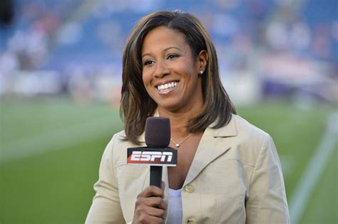 Lisa Salters, ESPN's Monday Night Football and NBA reporter: "My early goal and early career ...