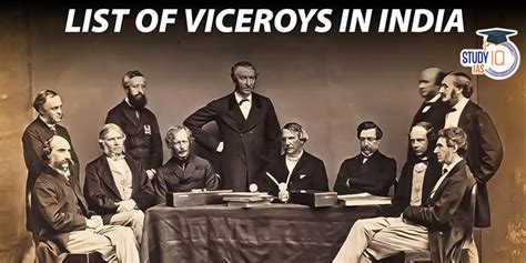 List of Viceroy of India 1856-1947, History, Tenure & Events