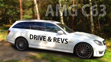 Mercedes C63 AMG drive, revs, engine sound - LOUD exhaust - GoPro HD - YouTube