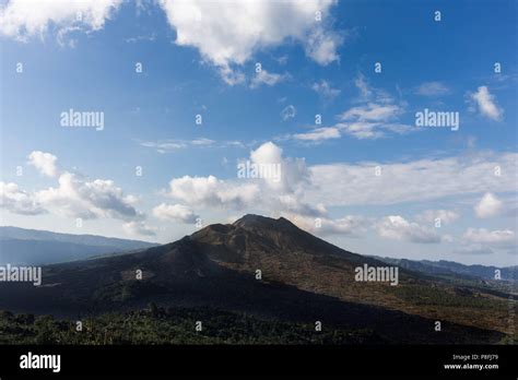 Volcano in Bali Stock Photo - Alamy