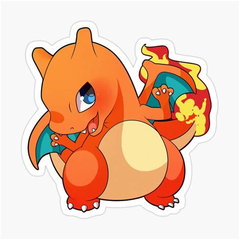 Pokemon - Charizard Glossy Sticker | Pokemon stickers, Pokemon ...