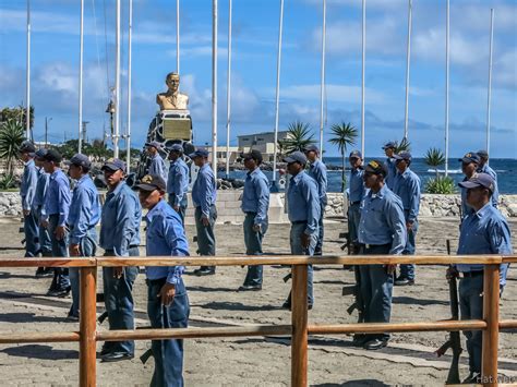 Naval base of Puerto Baquerizo Moreno, la loberia : Ecuador and Galapagos