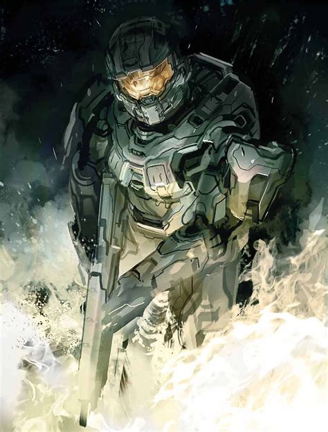 Master Chief's evolution: the concept art of 'Halo 4' | Halo video game ...