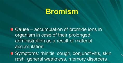 These are the symptoms of Bromism disorder - MEDizzy