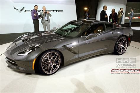 New C7 Corvette Stingray on HRE P40SC Rendering | Wheels Boutique ...