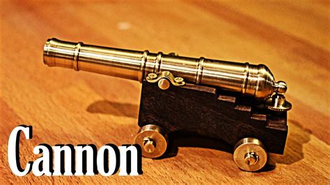 Making a Brass Cannon - YouTube