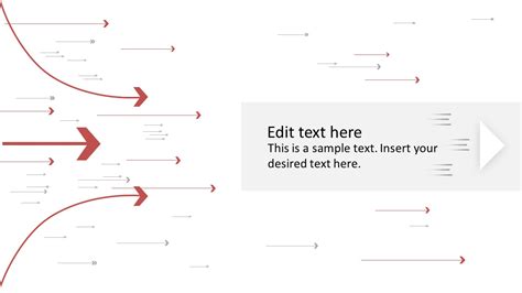 Arrow Flow Diagram Concept PowerPoint Template - SlideModel