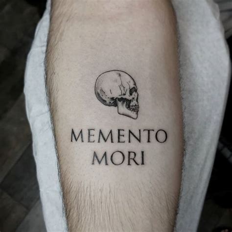 Memento Mori Tattoo Minimalist