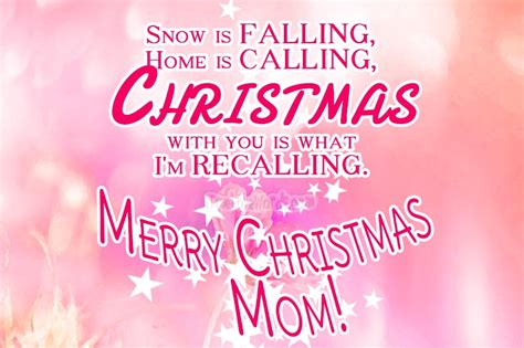 40 Sweet Merry Christmas Wishes For Mom » True Love Words