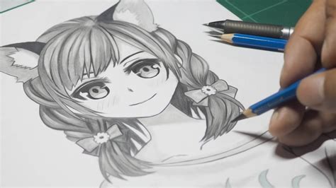 How To Draw A Cute Anime Wolf Easy