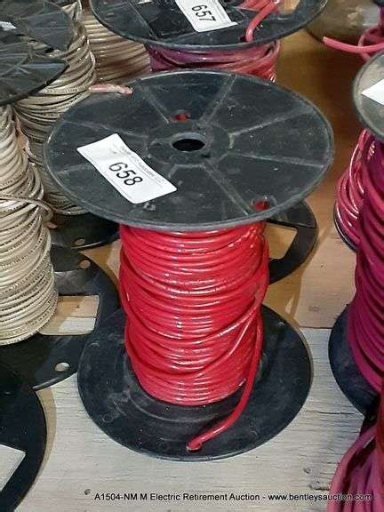 SPOOL: 14 GAUGE WIRE-RED - Bentley & Associates, LLC