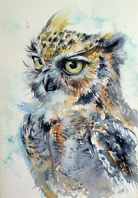 Owl by kovacsannabrigitta on DeviantArt