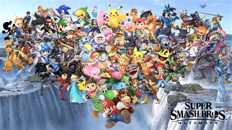 Super Smash Bros Ultimate Logo Wallpapers - Wallpaper Cave