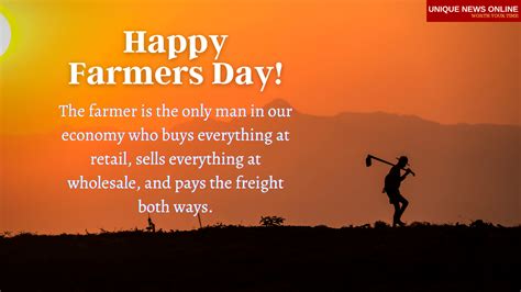 Happy National Farmers Day 2021: Wishes, Quotes, Images, Greetings ...