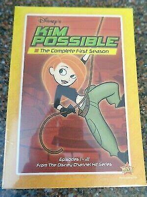 Kim Possible Complete 1st Season Disney 3 DVD Set 21 Episodes for sale online | eBay