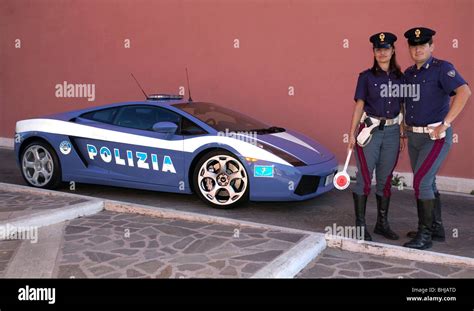 Italian Police Car