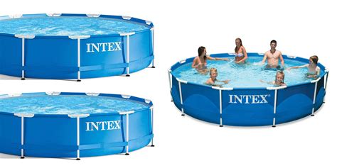 Stay cool in this 12-foot Intex Above Ground Swimming Pool for $74 (Reg. $130) - 9to5Toys