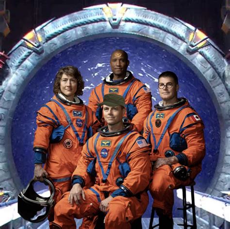 NASA Artemis crew as SG-1 : r/Stargate