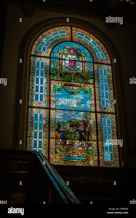 Parliament Building interior Quebec City Canada Stock Photo - Alamy