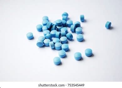 Small Blue Tablets Stock Photo 753545449 | Shutterstock