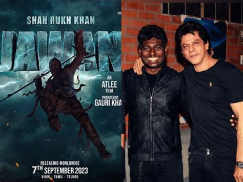 ‘Jawan’ director Atlee pens thankful note for Shah Rukh Khan