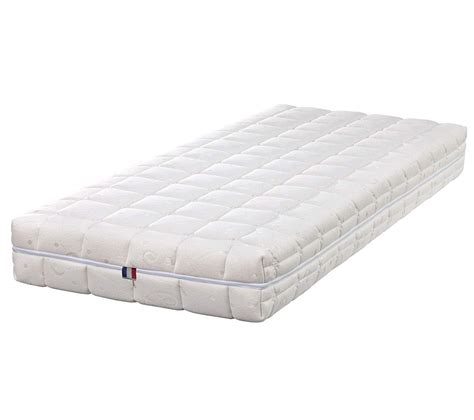 Matelas Latex Naturel + Alèse 80x200 X 21 Cm Souple - Déhoussable Housse Lavable - 7 Zones De ...