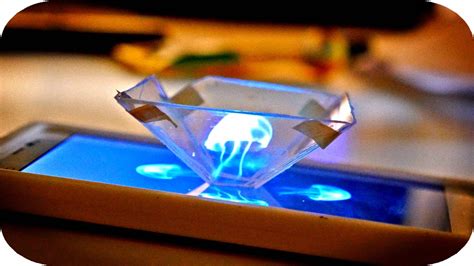 Transform Your Smartphone Into A 3D Hologram Projector With