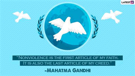 Quotes on Non-Violence and Peace To Observe International Day of Non-Violence 2021 | 🙏🏻 LatestLY