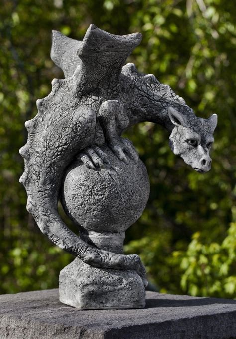 Fiona Winged Dragon Statue | Dragon garden, Dragon decor, Dragon sculpture