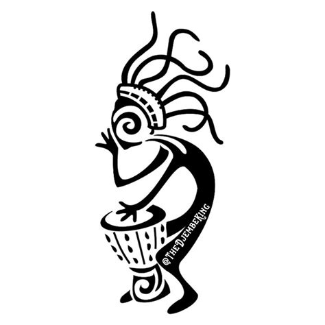 Djembe Players ROCK ;-) | Kokopelli art, Kokopelli tattoo, Hawaiian tattoo